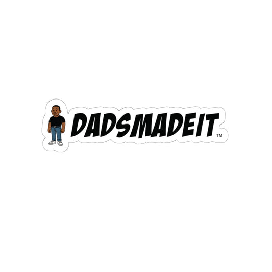 'DADSMADEIT' Pops Stickers